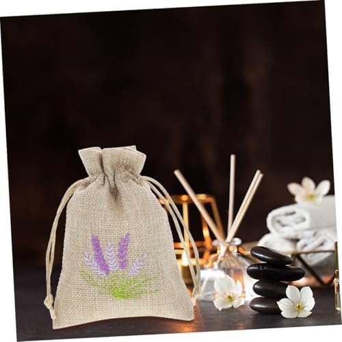 HOOTNEE 20pcs Cotton Drawstring Sachet Bags for Home Fragrance