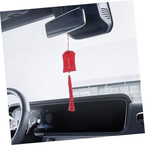 3Pcs Fabric Empty Charm Bag with Tassel Portable Fragrance Sachet