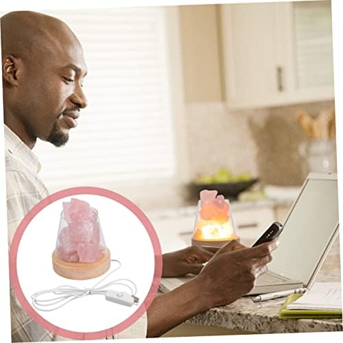 Zerodeko Crystal Aroma Lamp for Relaxing Essential Oil Diffuser