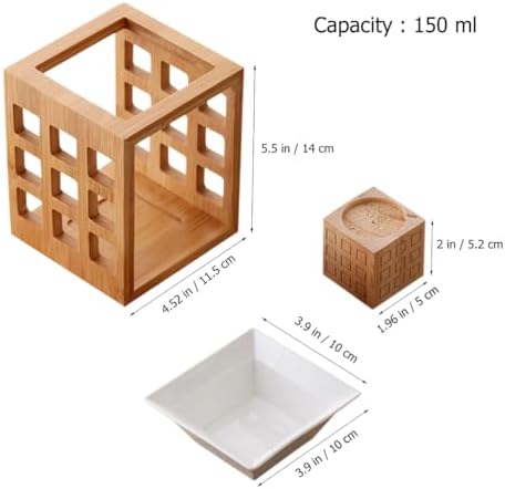 Wooden Essential Oil Burner with Tealight Holder
