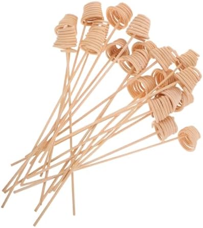 HEALLILY 20pc Rattan Diffuser Refill Sticks for Home Fragrance
