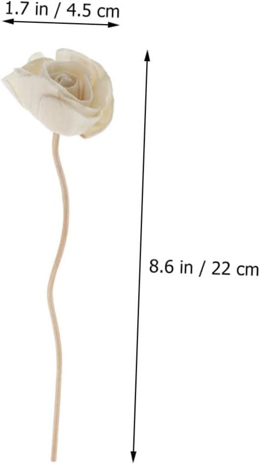 3pcs Flower Diffuser Sticks for Home Office Aromatherapy