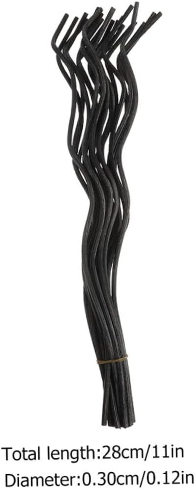 VOSAREA 20pcs Wicker Diffuser Sticks for Aromatherapy