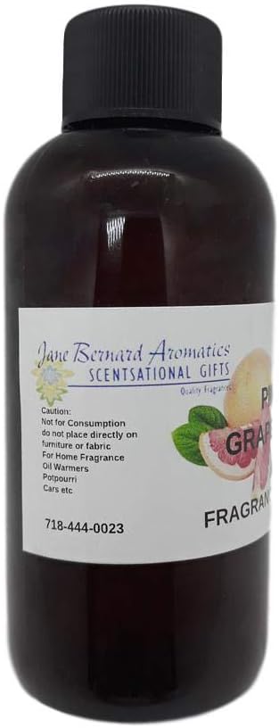 Jane Bernard Pink Grapefruit Scented Oil 4 Ounces
