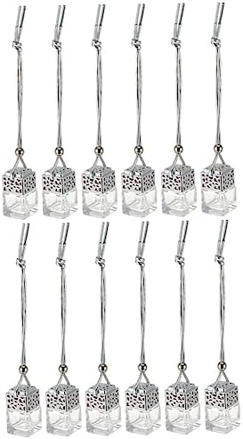 12 Pcs Car Hanging Perfume Bottle Lid Diffuser