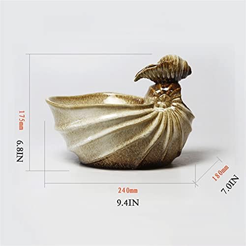 GRFIT Indoor Tabletop Fountain with Conch Design