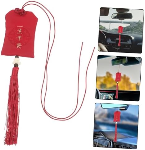 Vaguelly 3pcs Chinese Style Empty Pouch with Tassel
