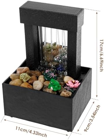 Tabletop Fountain with Light and Sound