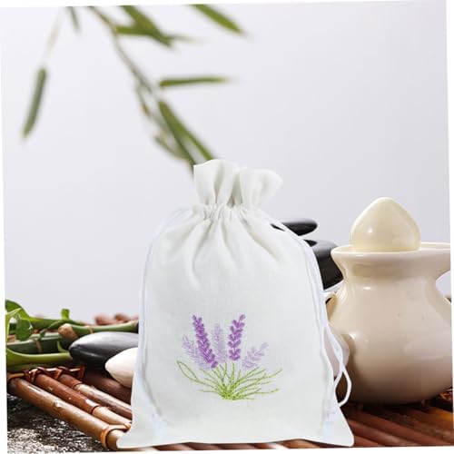 PRETYZOOM 4Pcs Lavender Sachet Drawstring Bags