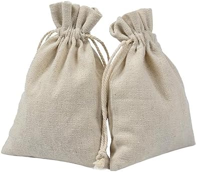 4pcs Reusable Lavender Sachet Bags with Drawstring Storage
