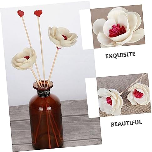 Garneck 3Pcs Dried Flower Diffuser Sticks Aromatherapy Decor