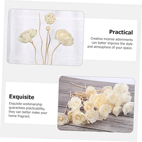 STOBAZA 5pcs Rattan Diffuser Sticks for Home Fragrance