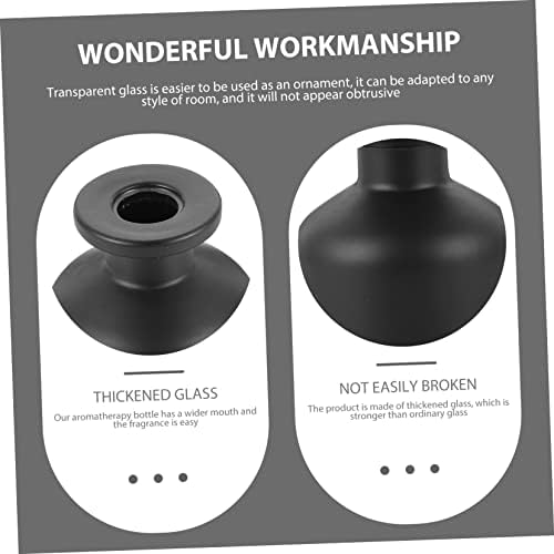 Mobestech 100ML Frosted Glass Aromatherapy Bottles 2Pcs