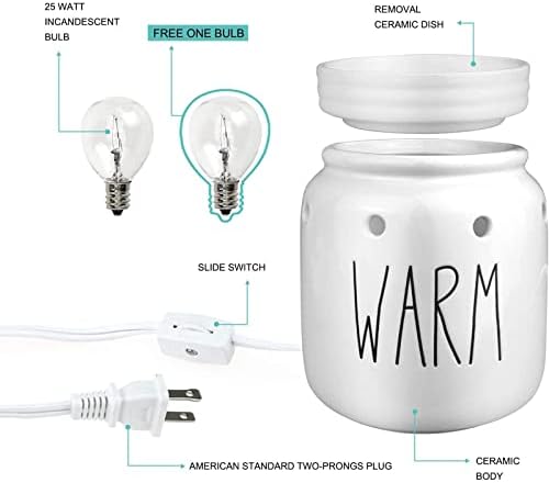 STAR MOON Rae Dunn Style Wax Melt Warmer