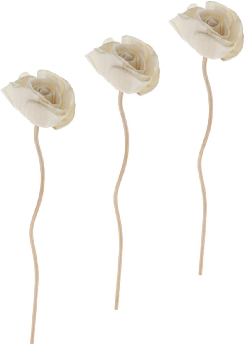 3pcs Flower Diffuser Sticks for Home Office Aromatherapy