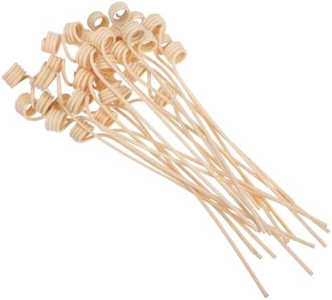 Ciieeo 20PCS Wavy Diffuser Sticks for Aromatherapy