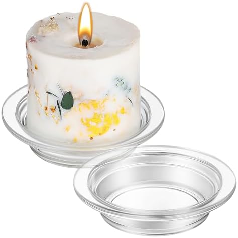 Glass Wax Warmer Replacement Dish 45in 2Pcs