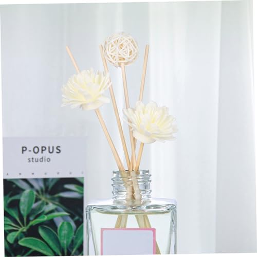 5pcs Chrysanthemum Aroma Diffuser Sticks Natural Rattan