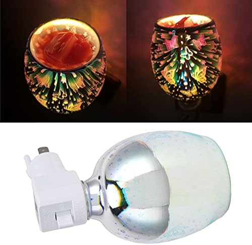 3D Plug in Wax Warmer with Night Light and Fragrance