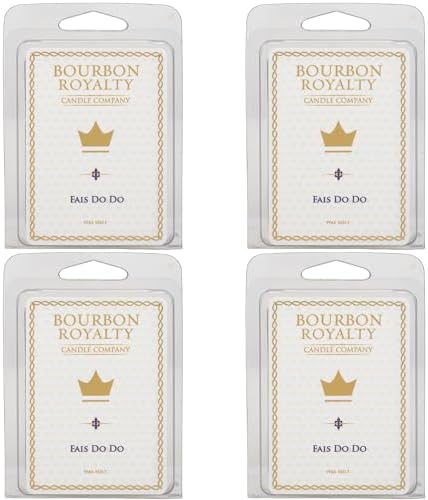 Luxuriously Scented 2 Ounce Wax Melt Cubes 4 Pack