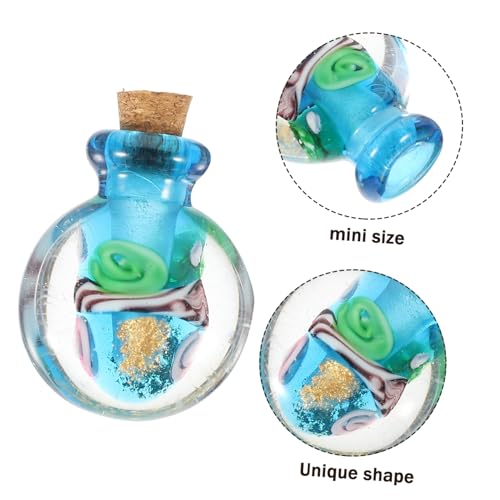 Glass Diffuser Pendant for Essential Oil and Necklace Decoration