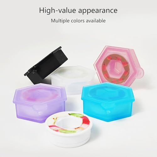 2 Pieces Fruit Scent Pods Storage Case with Hanging Lanyard