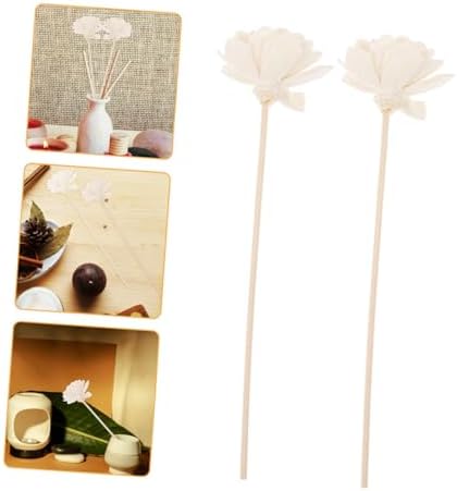 VOSAREA 8pcs Rattan Dried Flower Diffuser Sticks