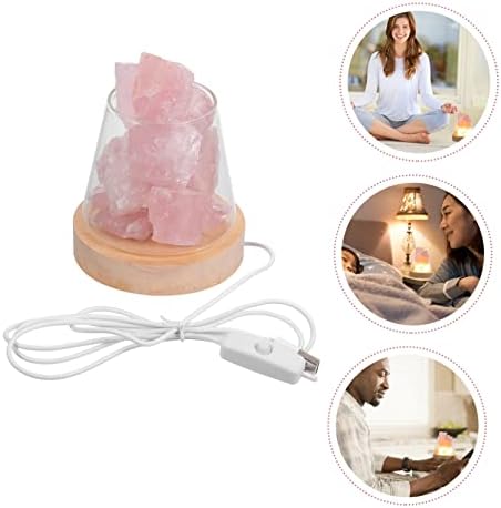 Zerodeko Crystal Aroma Lamp for Relaxing Essential Oil Diffuser
