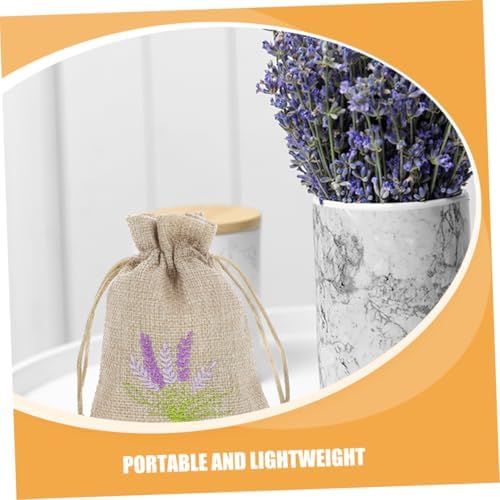 20pcs Cotton Lavender Sachet Bags for Home Decor