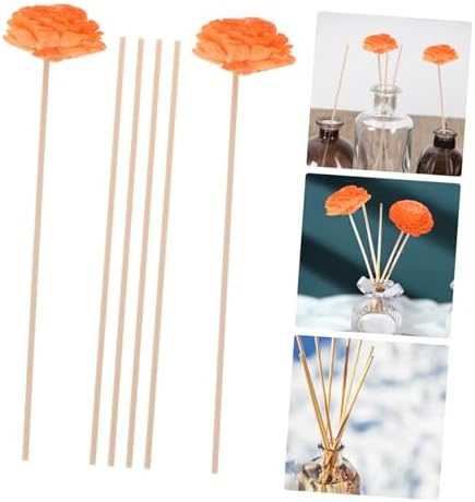1Set Flower Aromatherapy Diffuser Sticks for Home Office Room Fragrance