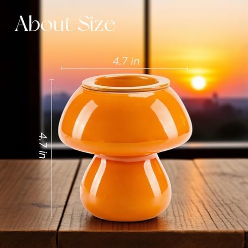 Candledo Mushroom Wax Melter Warmer with Timer