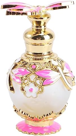 Dragonfly Glass Perfume Bottle Refillable Holder
