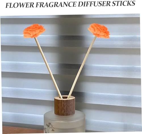 Ciieeo 1Set Flower Aroma Diffuser Sticks for Home and Office