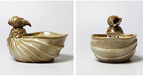 GRFIT Indoor Tabletop Fountain with Conch Design