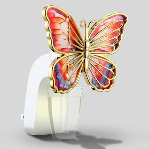 Butterfly Wall Fragrance Diffuser with Night Light