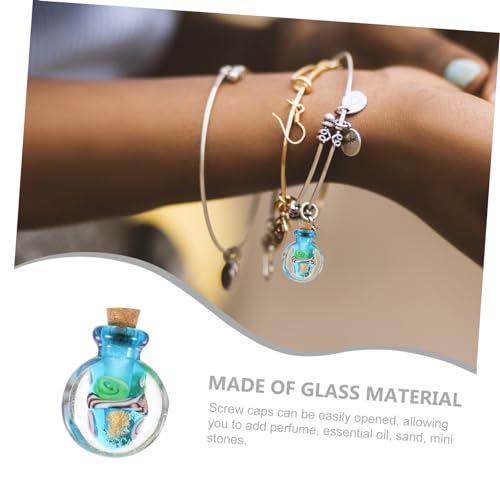 Glass Diffuser Pendant for Essential Oil and Necklace Decoration