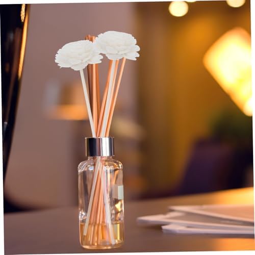 10Pcs Beige Aromatherapy Diffuser Sticks for Home Spa Office
