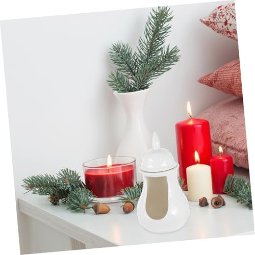 LIFKOME Ceramic Essential Oil Burner for Aromatherapy and Candles
