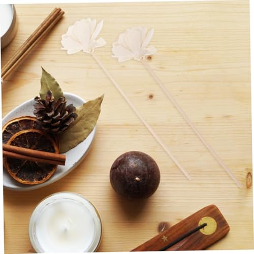 VOSAREA 8pcs Rattan Dried Flower Diffuser Sticks