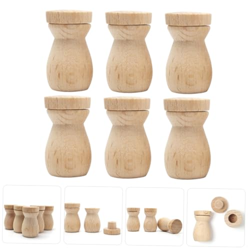 LIFKOME 6pcs Essential Oil Diffuser Pendant Car Decor