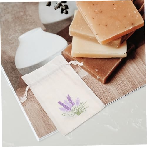 CHILDWEET 10Pcs Lavender Sachet Bags with Drawstring Closure