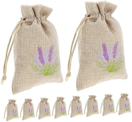 20pcs Cotton Lavender Sachet Bags for Home Decor