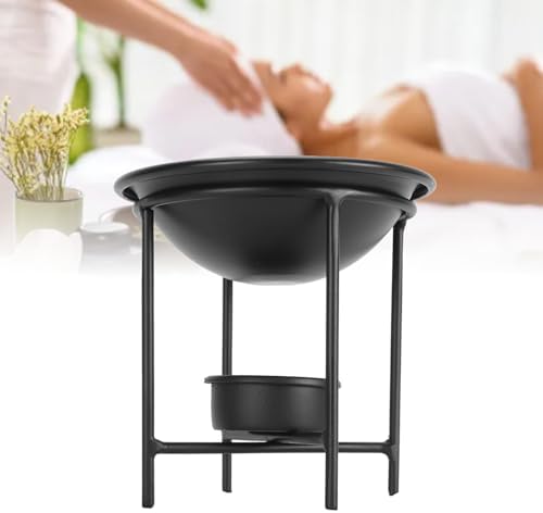 Fragrance Oil Burner with Flat Iron Bowl
