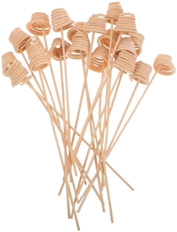 VOSAREA 20pcs Natural Rattan Diffuser Sticks for Home Office