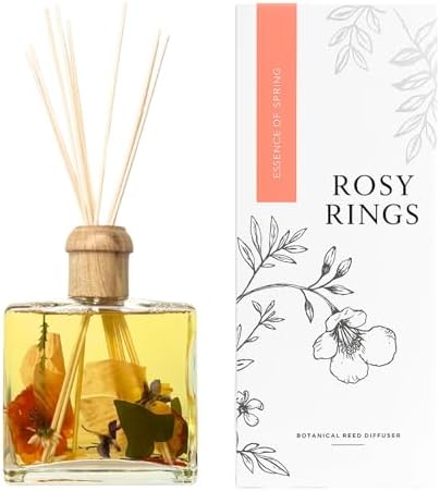 Rosy Rings Essence of Summer Botanical Reed Diffuser 13oz