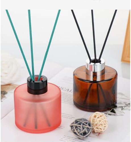 VANTOBEST 120ml Glass Diffuser Jar Bottle Empty