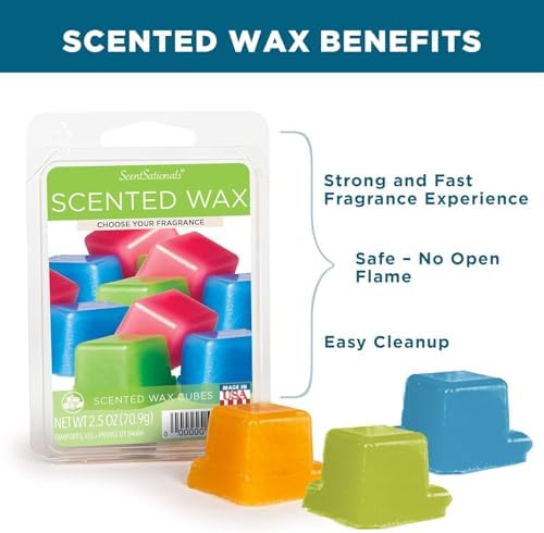 Scentsationals Scented Wax Melts Holiday Collection 4-Pack Apple Spruce