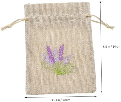 HOOTNEE 20pcs Cotton Drawstring Sachet Bags for Home Fragrance