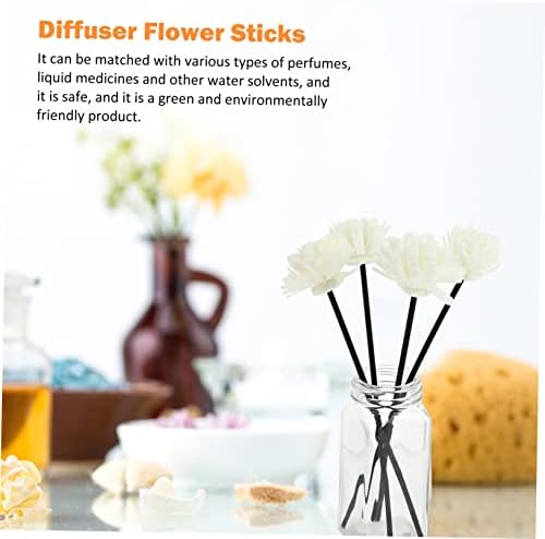 Garneck 4Pcs Aroma Diffuser Flower Sticks