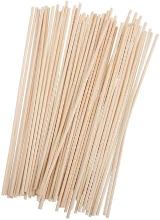 200Pcs Rattan Aroma Diffuser Sticks for Home and Office